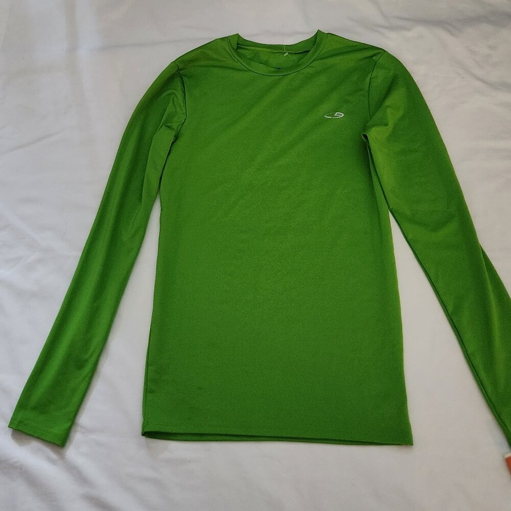 Champion long sleeve top sz XL lime green NWT